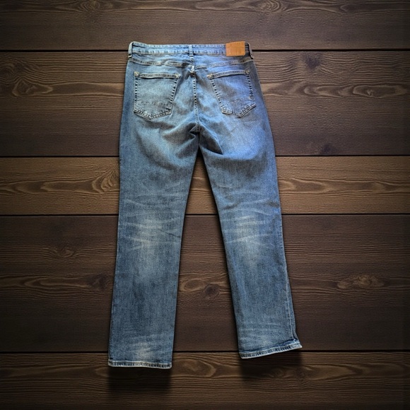 Aeropostale Light Blue Men's Straight Jeans - Picture 4 of 6